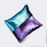 Чехол на подушку с двухцветными пайетками 
