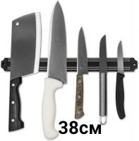 Магнитный держатель для ножей 38 см новая цена