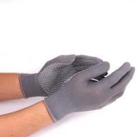 Нейлоновые перчатки с пвх точками (12 пар)