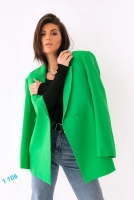 Пиджак с подкладкой Size plus Зелёный Rh06