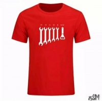 Мужская футболка ключи Красная SM