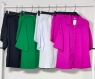 Костюм Size Plus футболка и шорты розовый M29 Op37 03.24