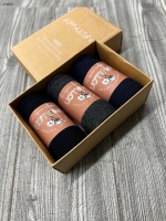 Подарочный набор мужских носков в коробке APPOLON