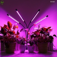 Фитолампа для растений светодиодная 4 лампы
