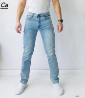 Мужские джинсы голубые V107