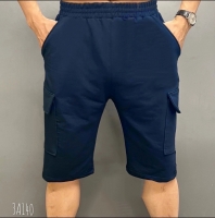 Мужские шорты с карманом темно-синие A140