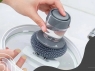 Щётка для мытья посуды, с дозатором для моющего средства