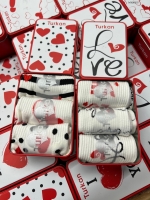 CP Подарочный набор из 3 носков в банке LOVE LOVE